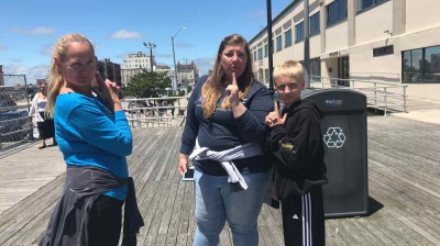 अटलांटिक सिटी स्कैवेंजर हंट टीम फोटो